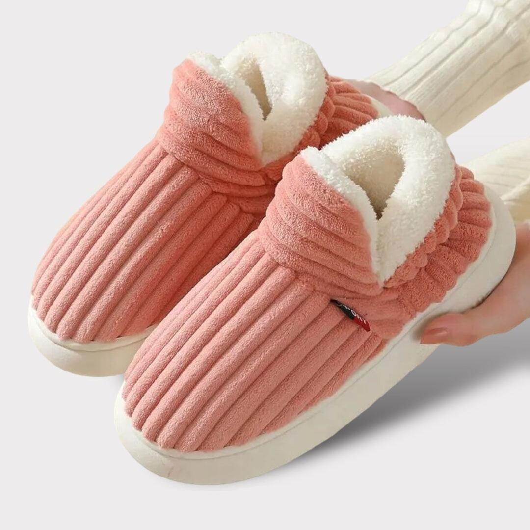 Women's Cozy Winter Indoor Slippers Plush House Shoes
