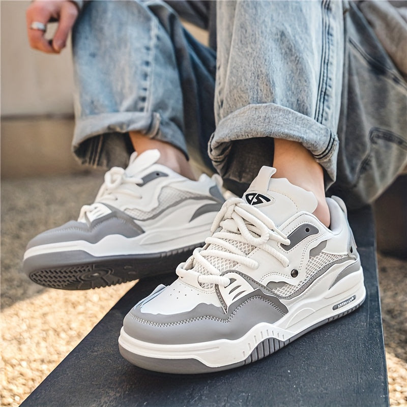 Men's Streetwear Casual Sneakers with Bold Design and Comfort for Everyday and Sport