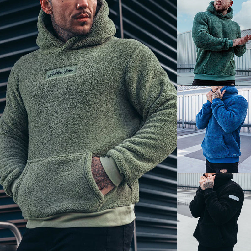 Men's Relaxed Fit Urban Fleece Hoodie – Casual Street Style Pullover