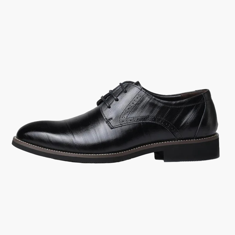 Men's Classic Oxford Dress Shoes for Business and Formal Occasions
