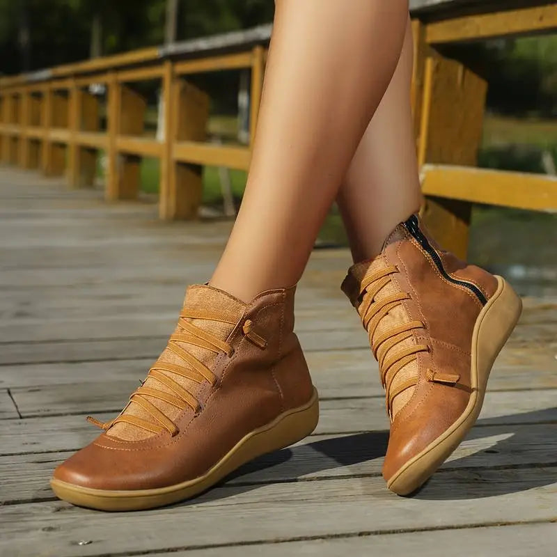 Women's Comfort Ankle Boots – Stylish Everyday Walking Booties
