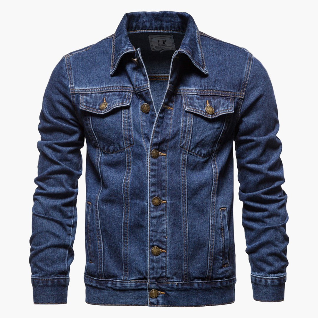 Men's Classic Denim Jacket – Timeless Style for Everyday and Urban Looks