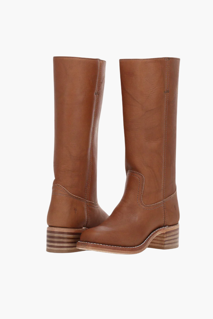 Women's Classic Block Heel Knee-High Boots for Everyday and Office Style