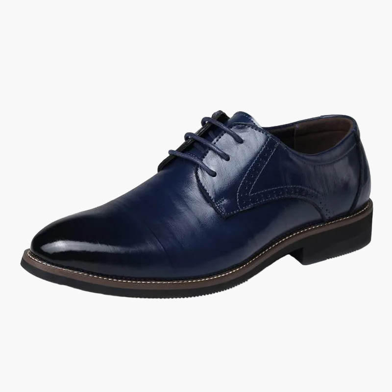 Men's Classic Oxford Dress Shoes for Business and Formal Occasions