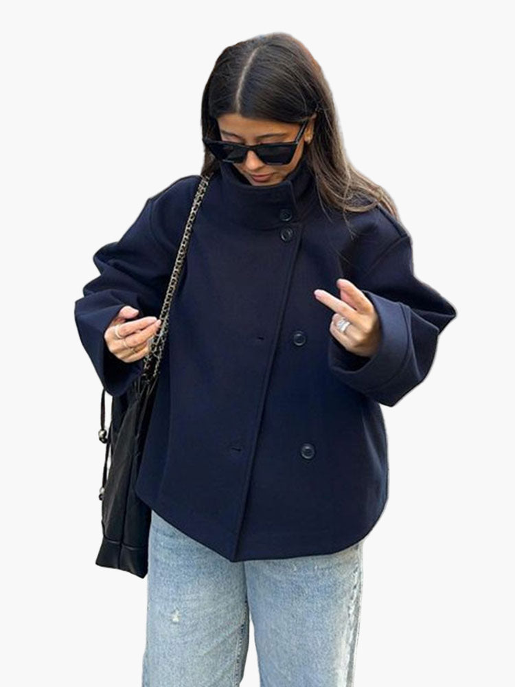 Women's Short Transitional Blazer Jacket – Modern Everyday Style