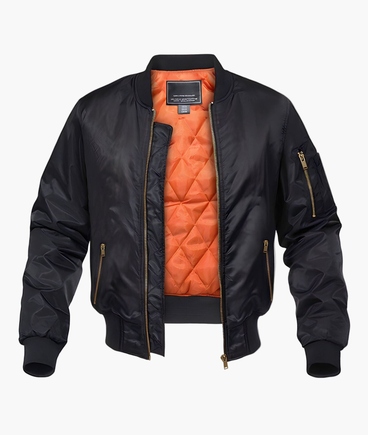 Men's Urban Bomber Jacket Relaxed Fit Casual Street Style
