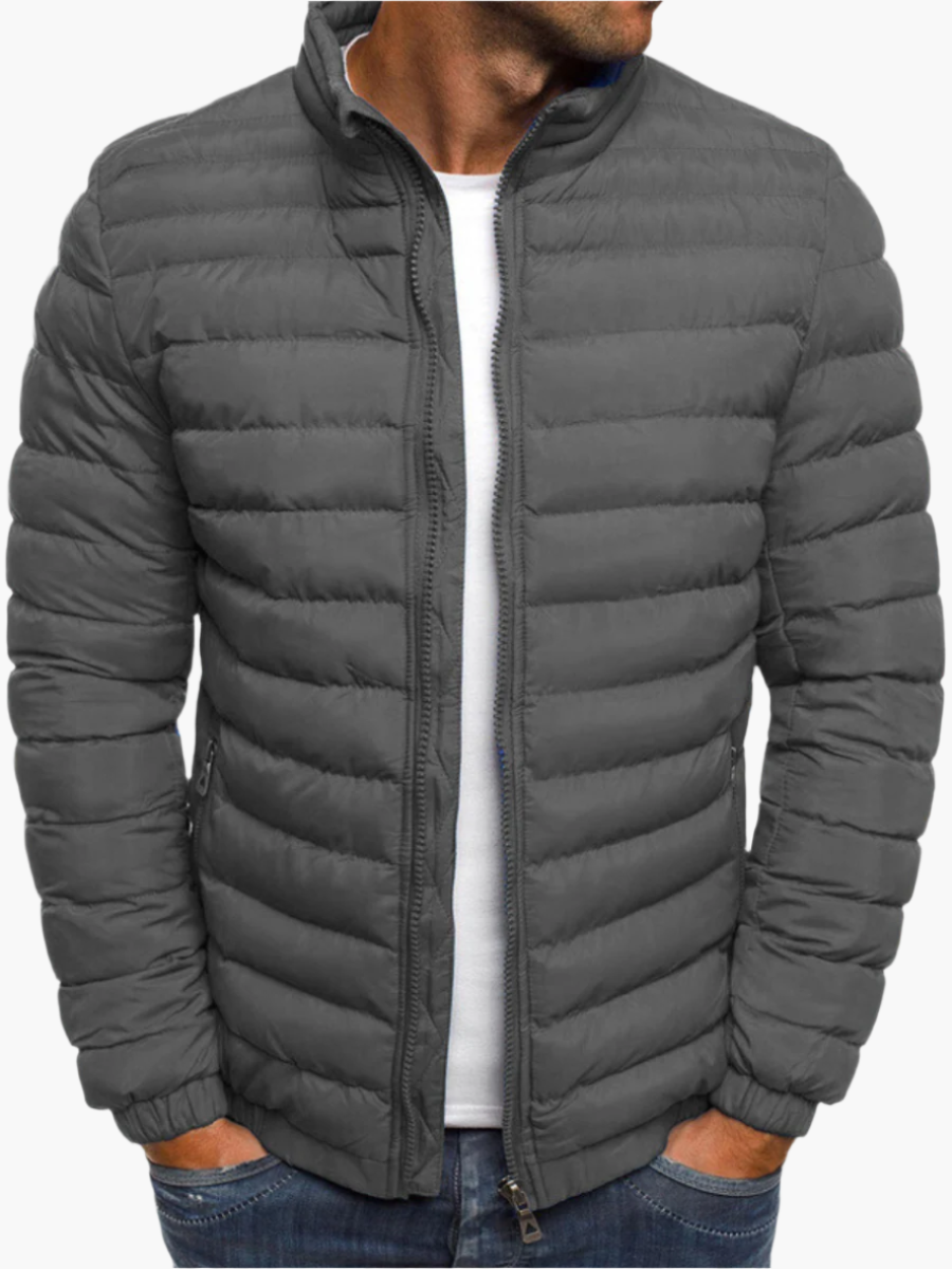 Men's Modern Quilted Puffer Jacket – Urban Everyday Style