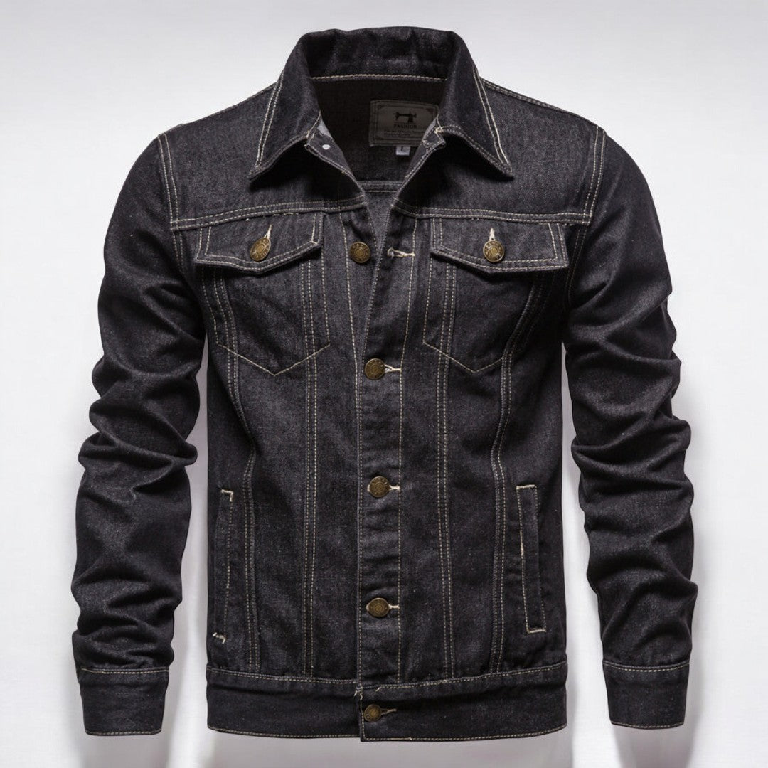 Men's Classic Denim Jacket – Timeless Style for Everyday and Urban Looks