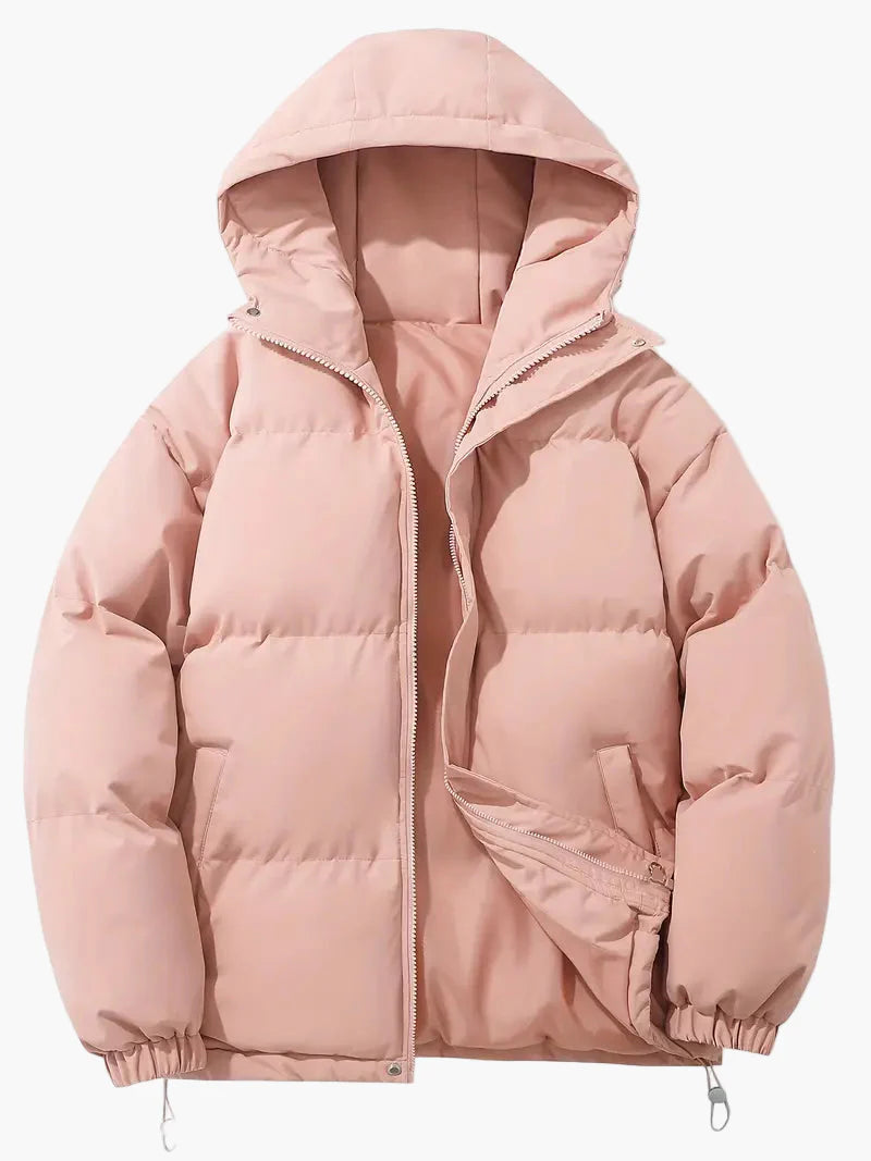 Men's Classic Winter Puffer Jacket with Hood – Versatile Everyday Warmth