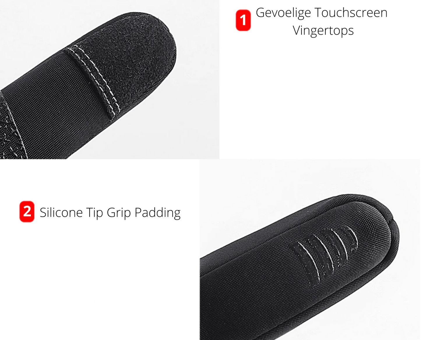 Men's Touchscreen Winter Gloves for Outdoor Sports and Everyday Use