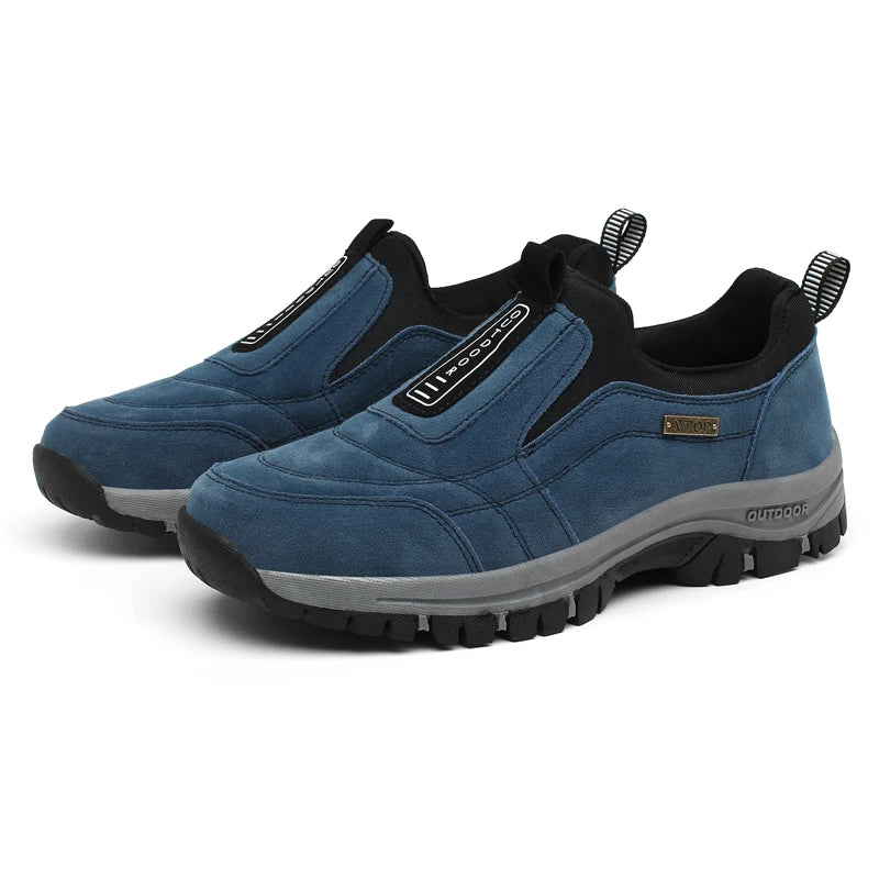 Men's Orthopedic Outdoor Slip-On Walking Shoe – Sporty All-Terrain Comfort
