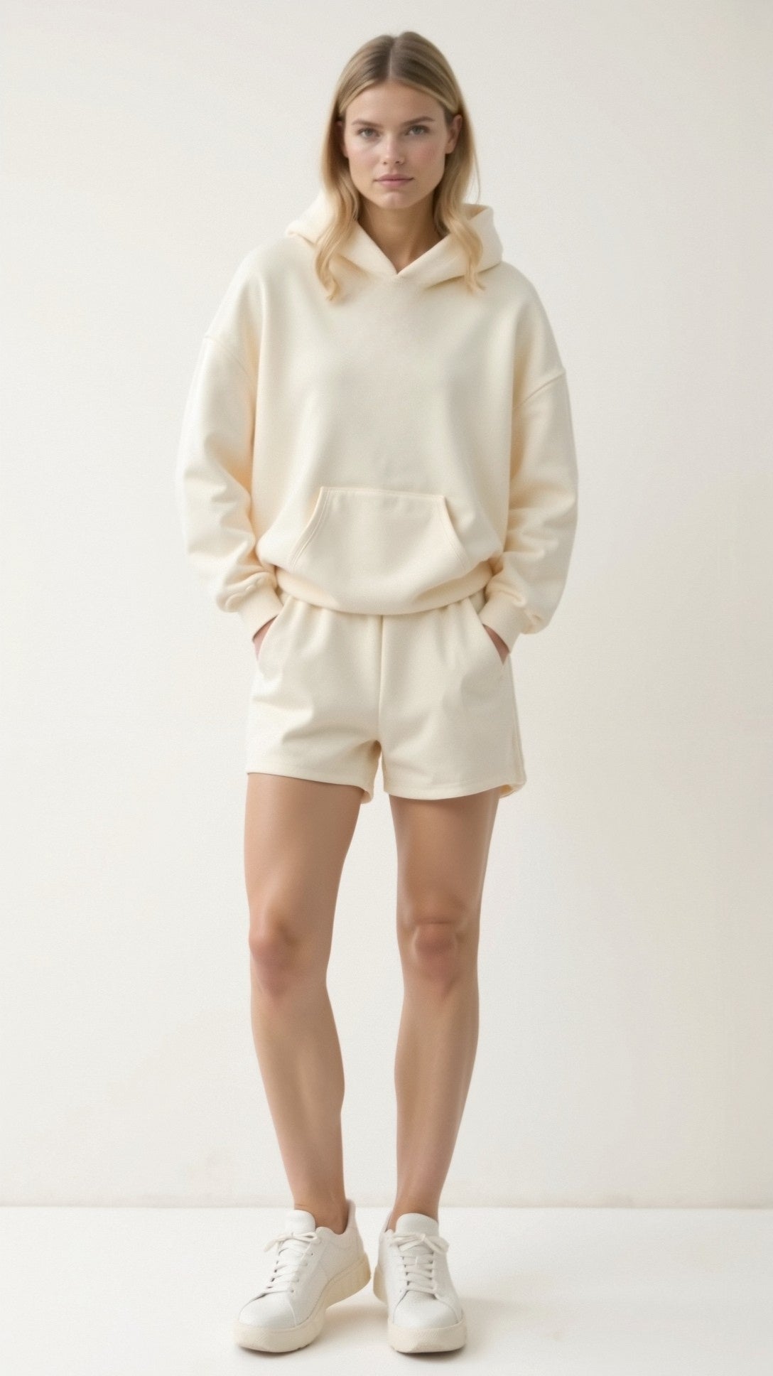 Women's Relaxed Fit Tropical Embroidered Hoodie – Casual Streetwear for Everyday and Travel