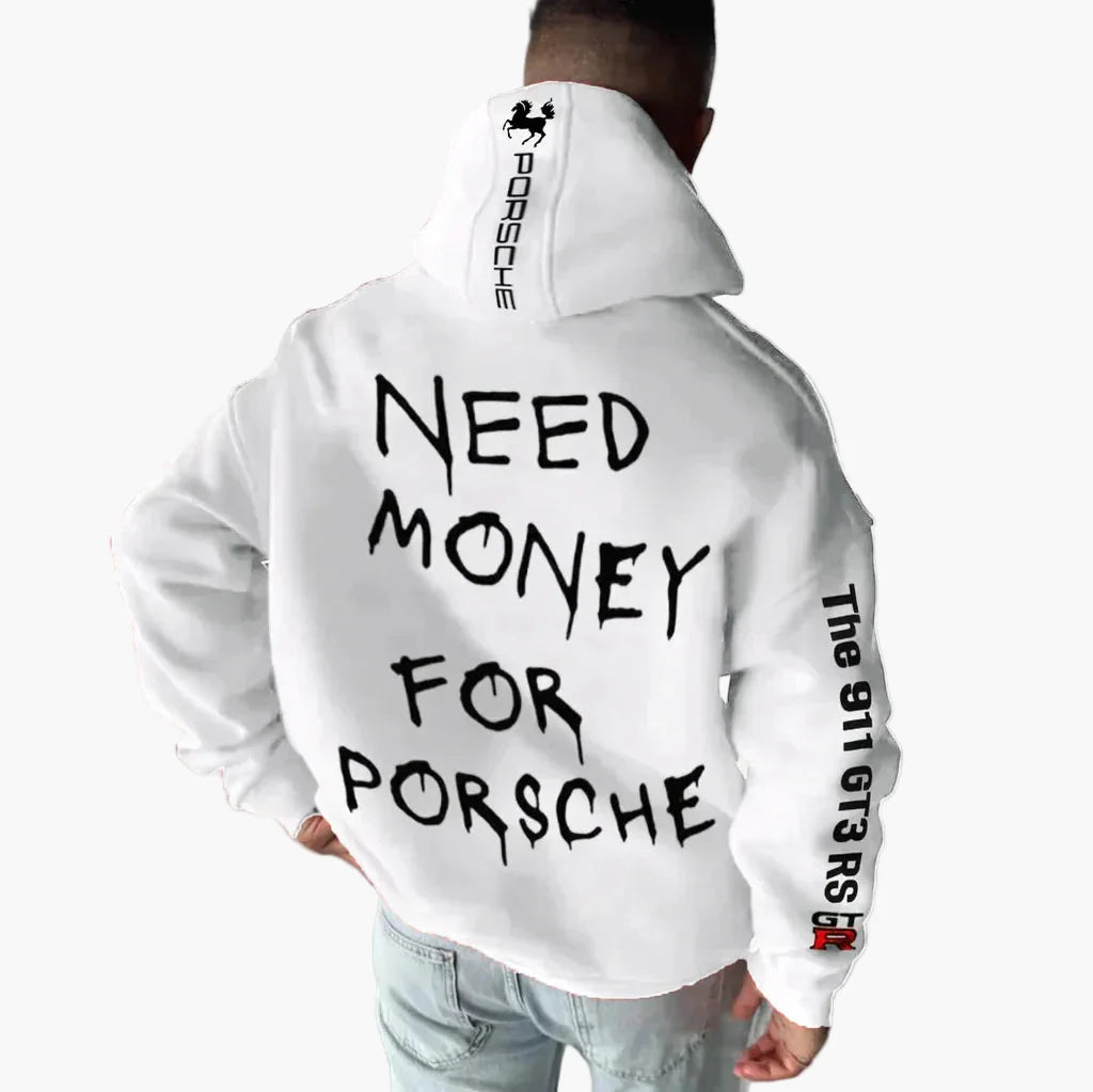 Unisex Racing Hoodie Porsche 911 GT3 RS Car Enthusiast Streetwear