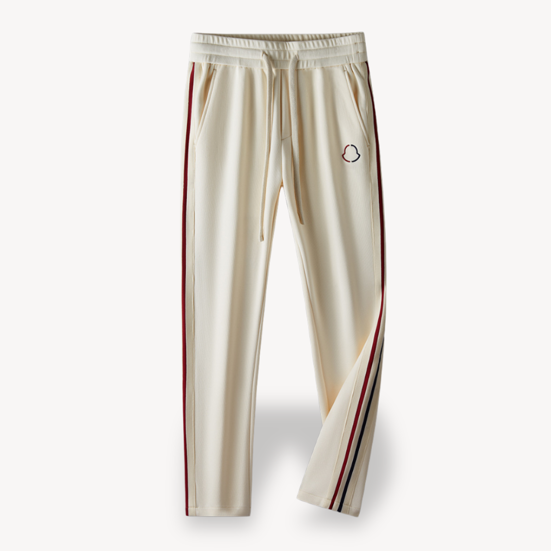 Men's Modern Athletic Track Suit Set – Sporty Half-Zip Pullover and Jogger Pants for Casual and Active Wear