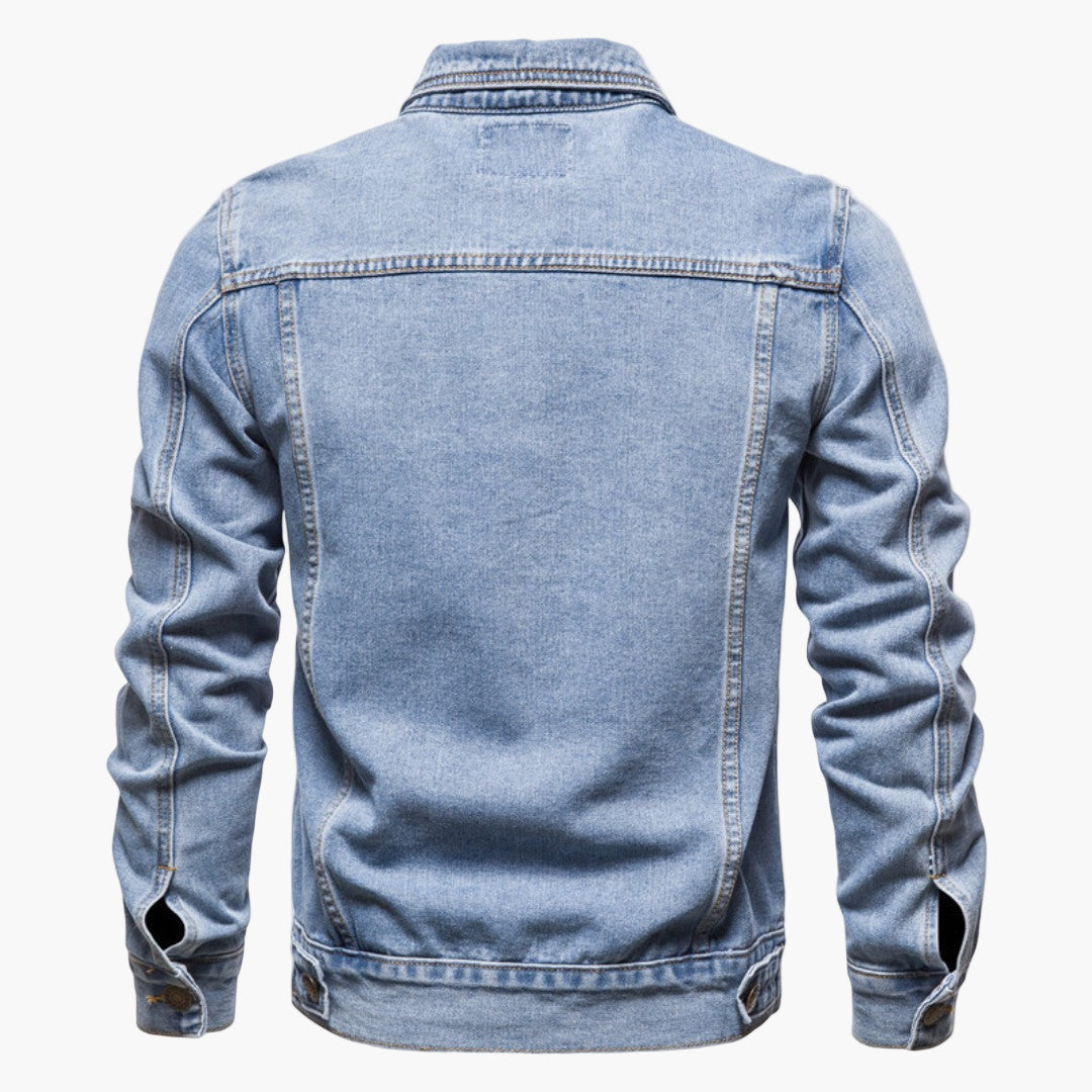Men's Classic Denim Jacket – Timeless Style for Everyday and Urban Looks