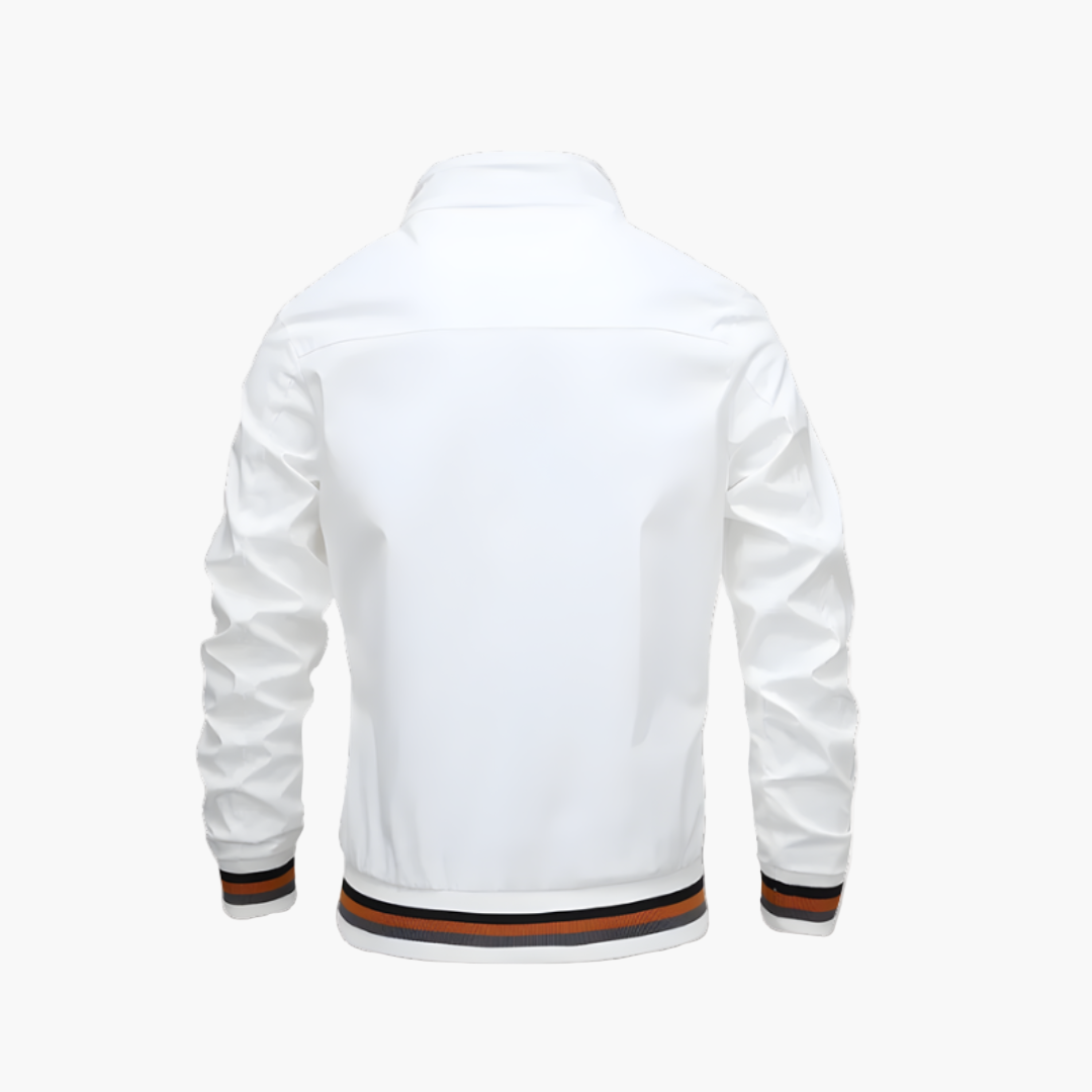 Men's Golf Windbreaker Jacket – Sporty Lightweight Windproof Casual Outerwear