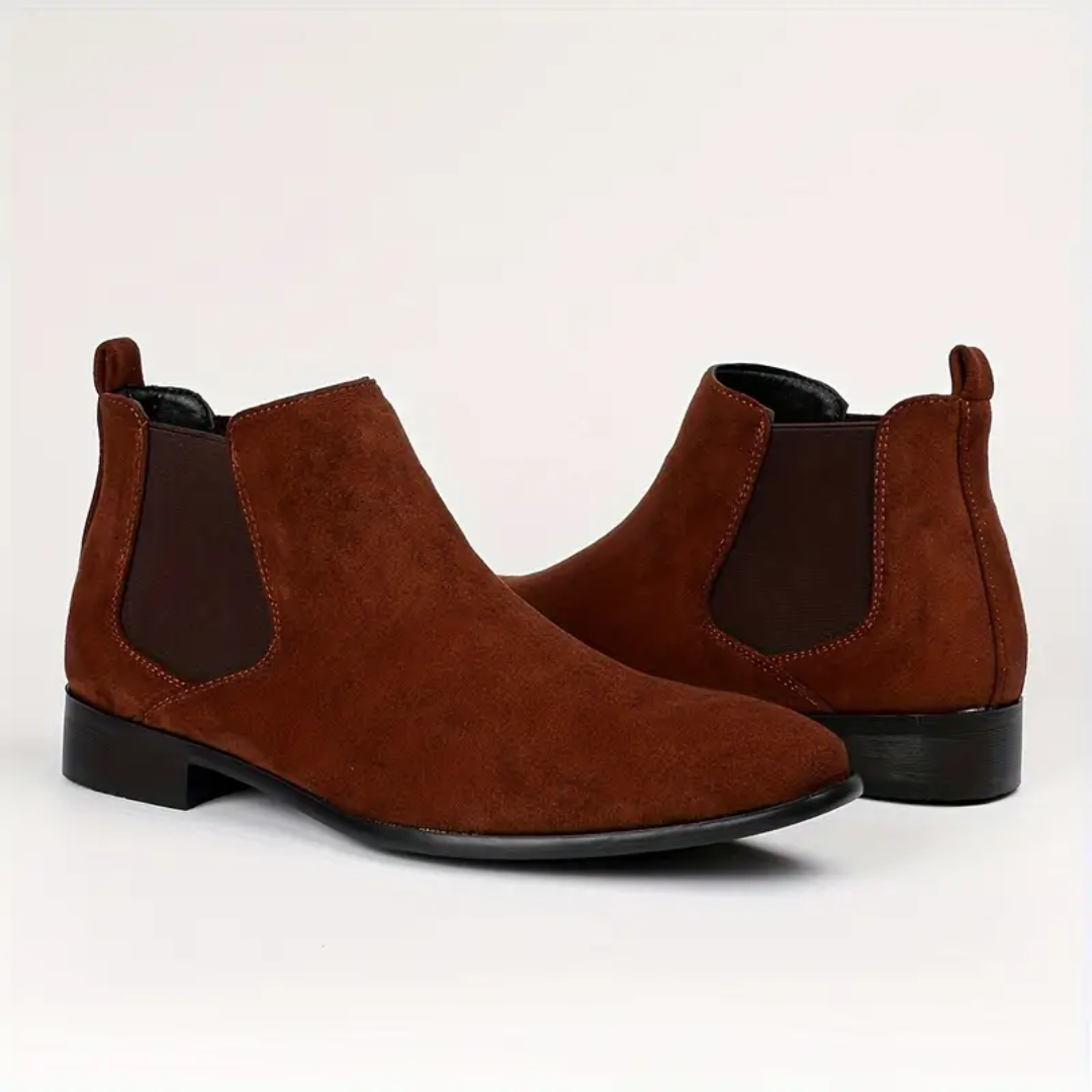 Men's Chelsea Boots Modern Ankle Dress Boots for Everyday and Office