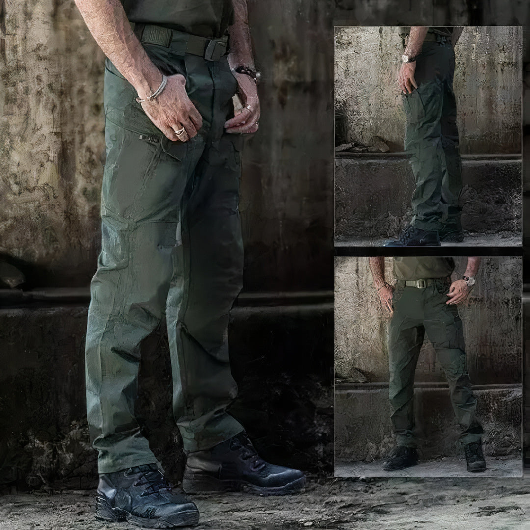 Men's Tactical Cargo Pants Outdoor Multi-Pocket Utility Adventure Trousers