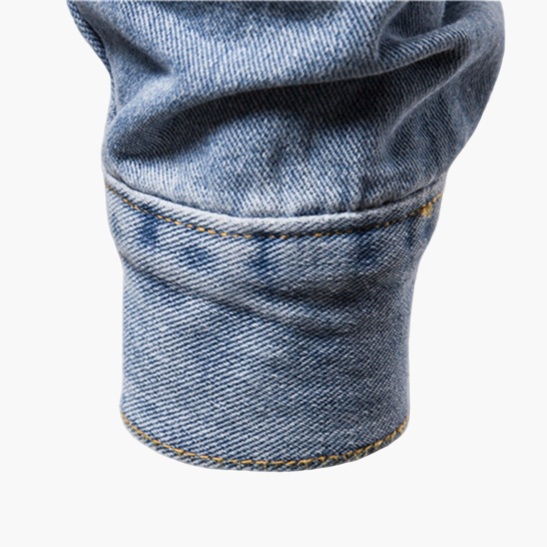 Men's Classic Denim Jacket – Timeless Style for Everyday and Urban Looks