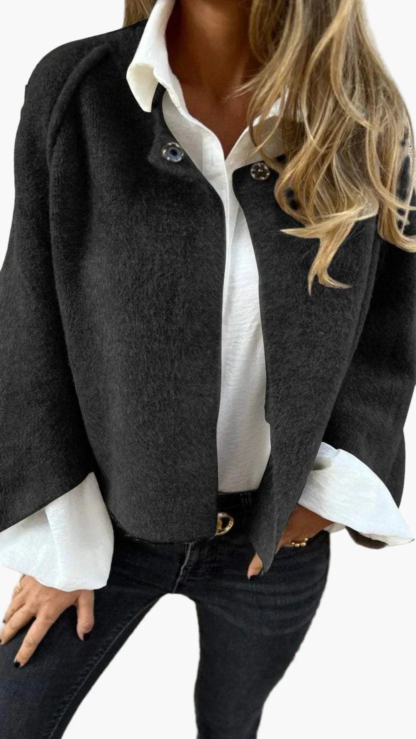 Women's Modern Short Jacket – Elegant Business & Casual Style