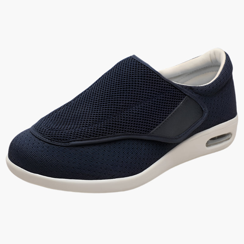 Men's Orthopedic Diabetic Comfort Shoes with Easy Hook-and-Loop Closure – Wide Fit for Swollen or Sensitive Feet