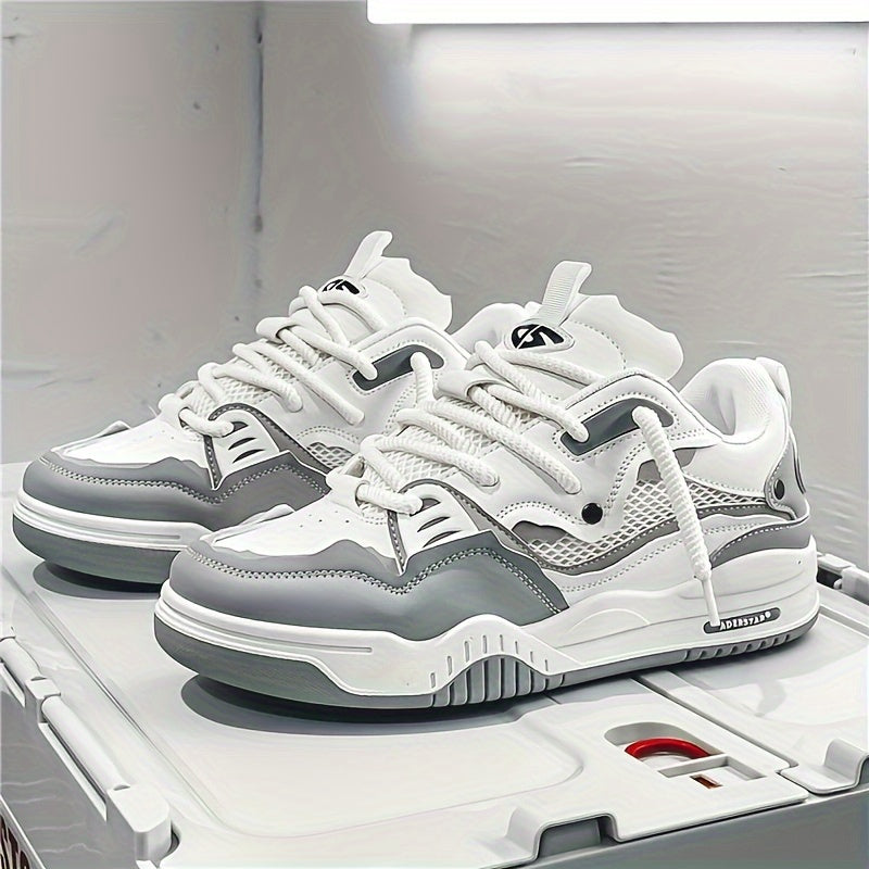 Men's Streetwear Casual Sneakers with Bold Design and Comfort for Everyday and Sport