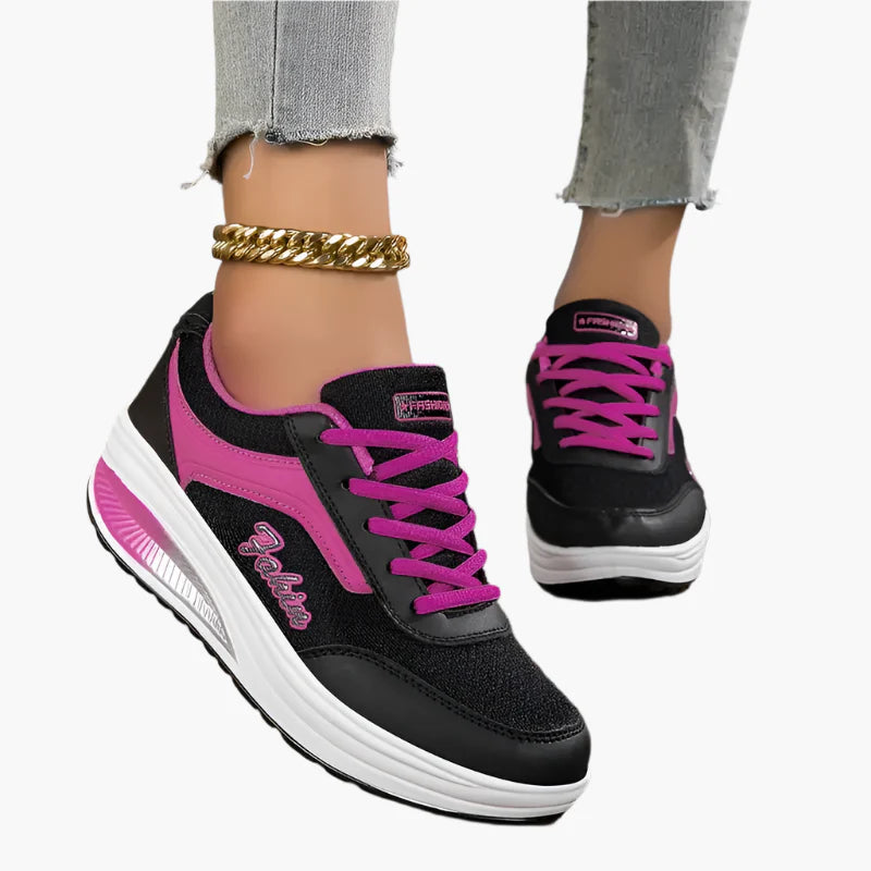 Women's Orthopedic Walking Sneakers with Air Cushion - Fashion Comfort Shoes