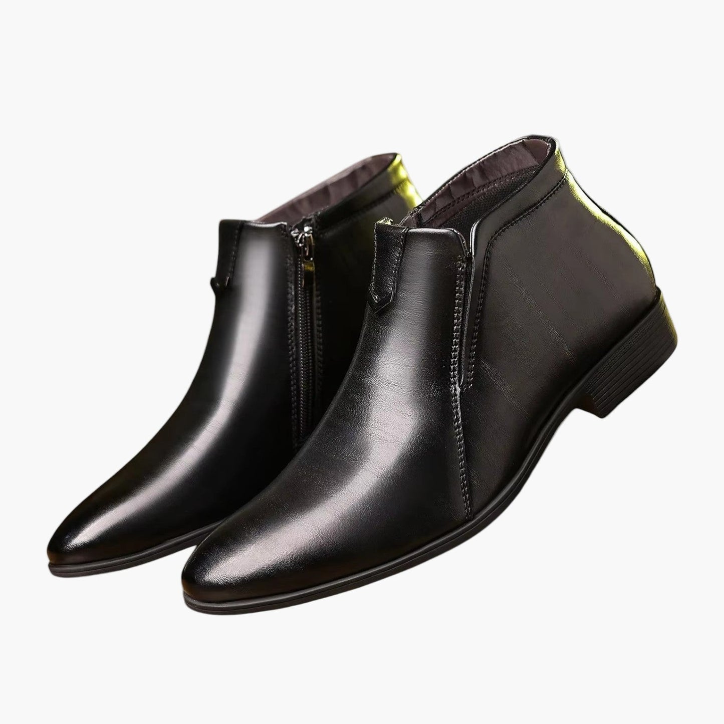 Men's Classic Retro Ankle Boots – Elegant Dress Chelsea Boot for Business and Casual