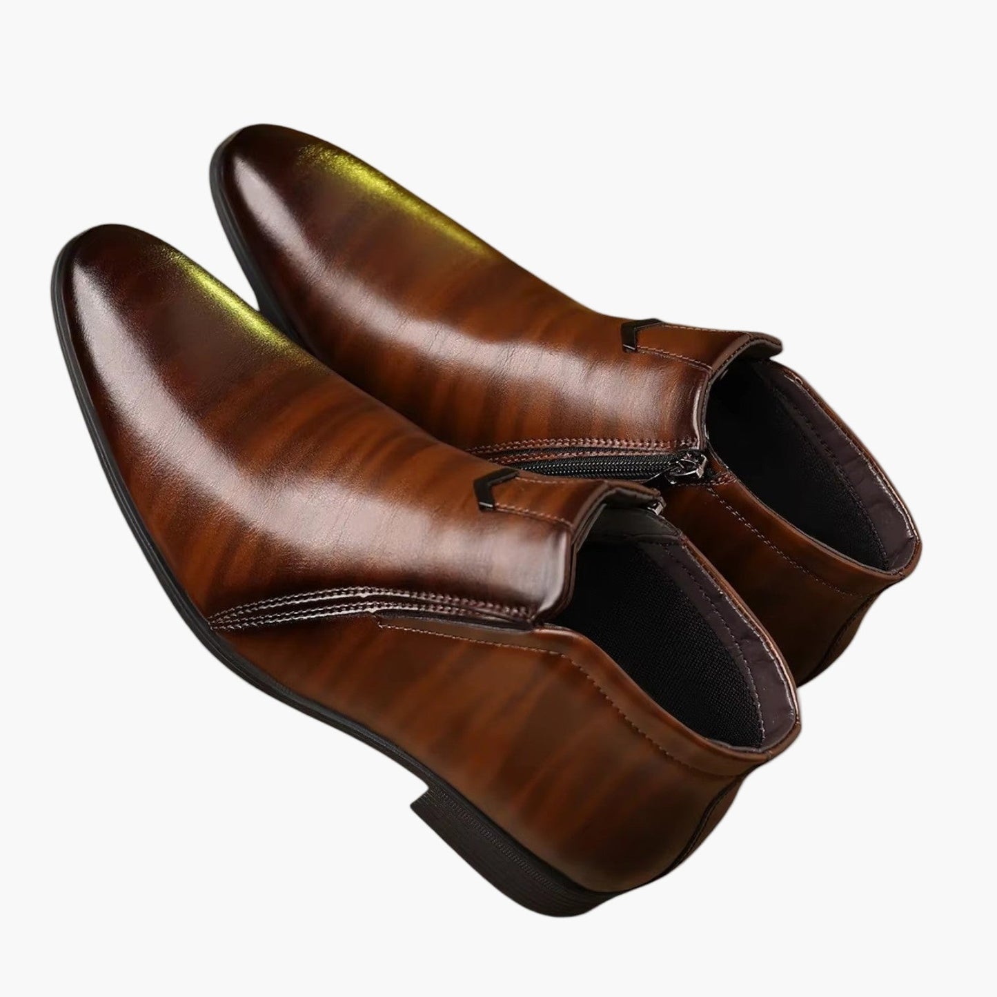 Men's Classic Retro Ankle Boots – Elegant Dress Chelsea Boot for Business and Casual