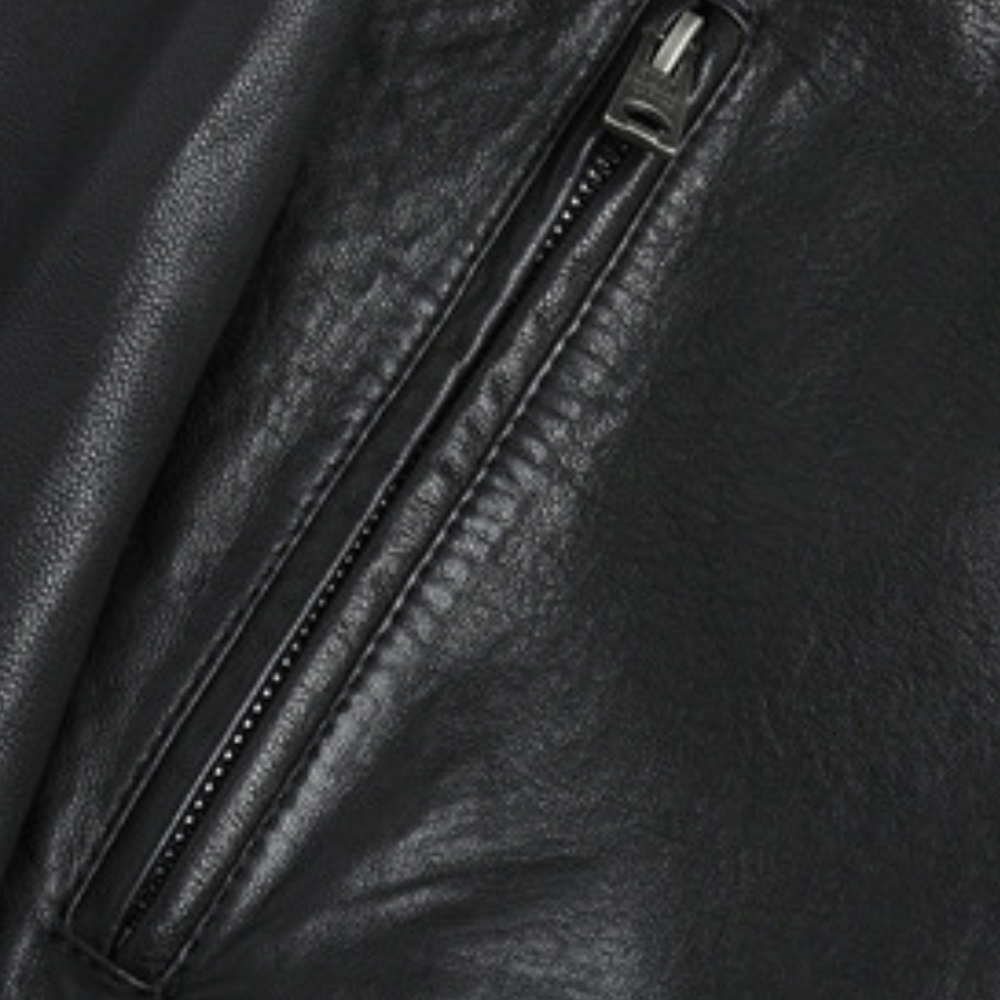 Men's Biker Style Versatile Fashion Jacket for Everyday and Transitional Wear
