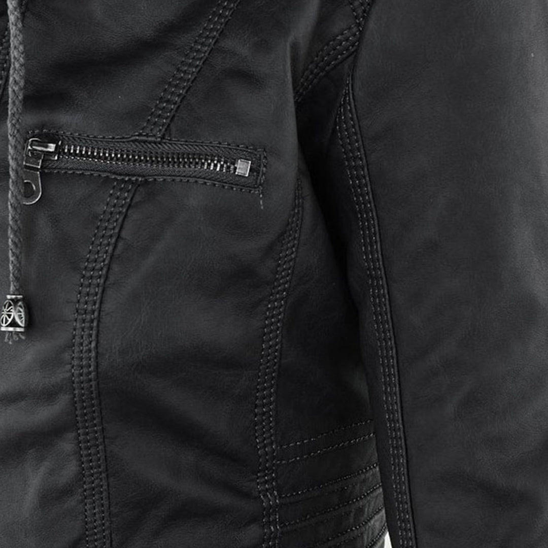 Women's Fashion Hooded Zip-Up Jacket for Everyday Style and Versatility