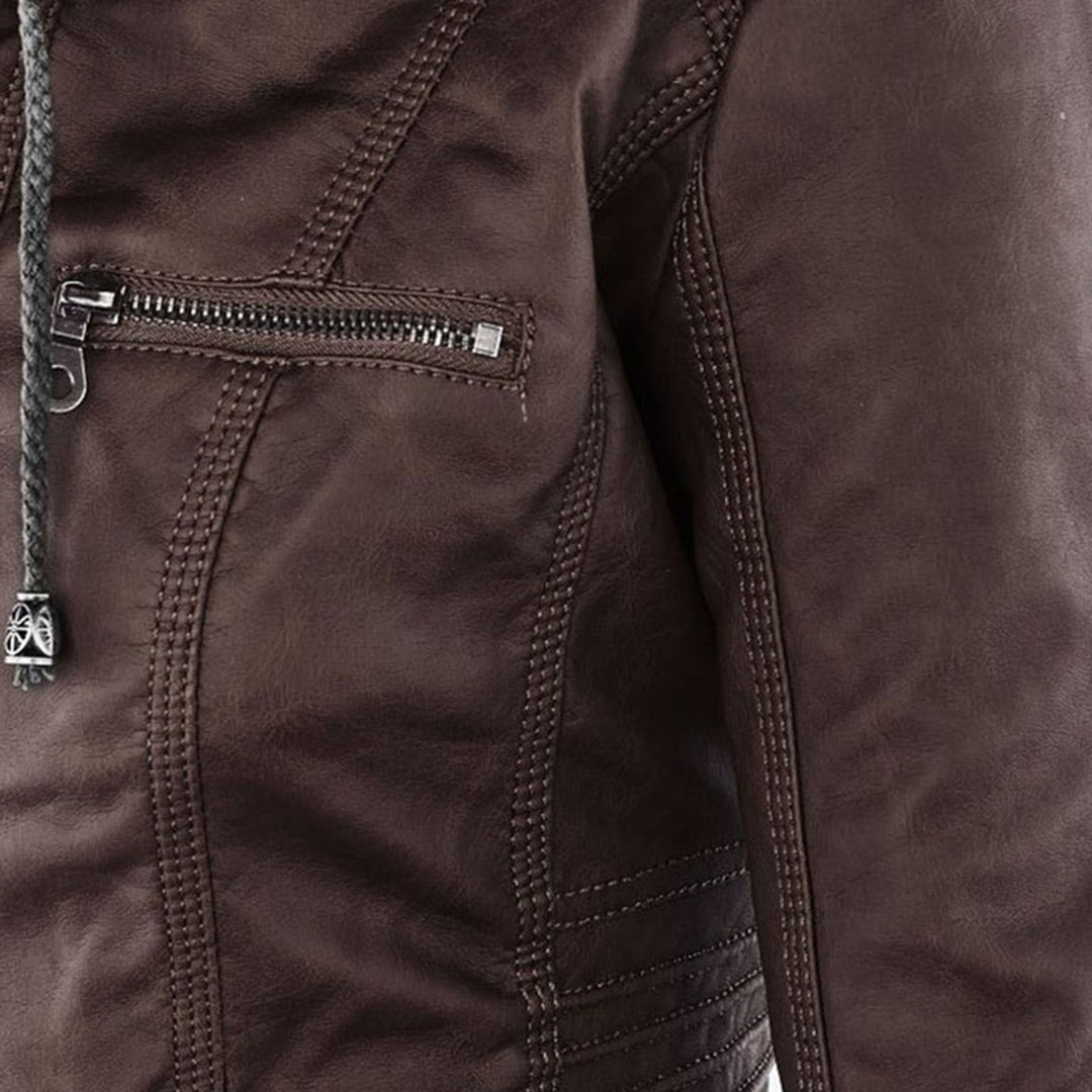 Women's Fashion Hooded Zip-Up Jacket for Everyday Style and Versatility