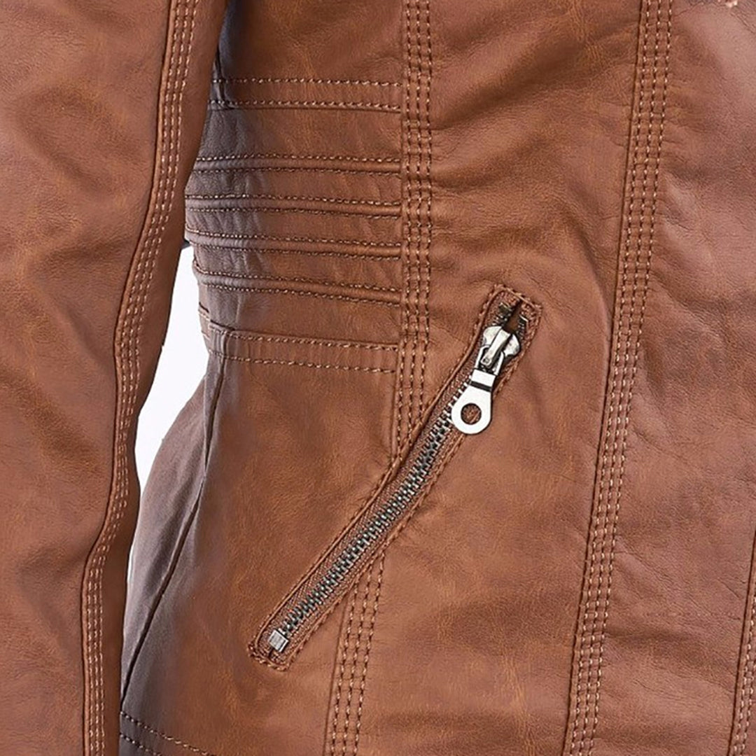 Women's Fashion Hooded Zip-Up Jacket for Everyday Style and Versatility