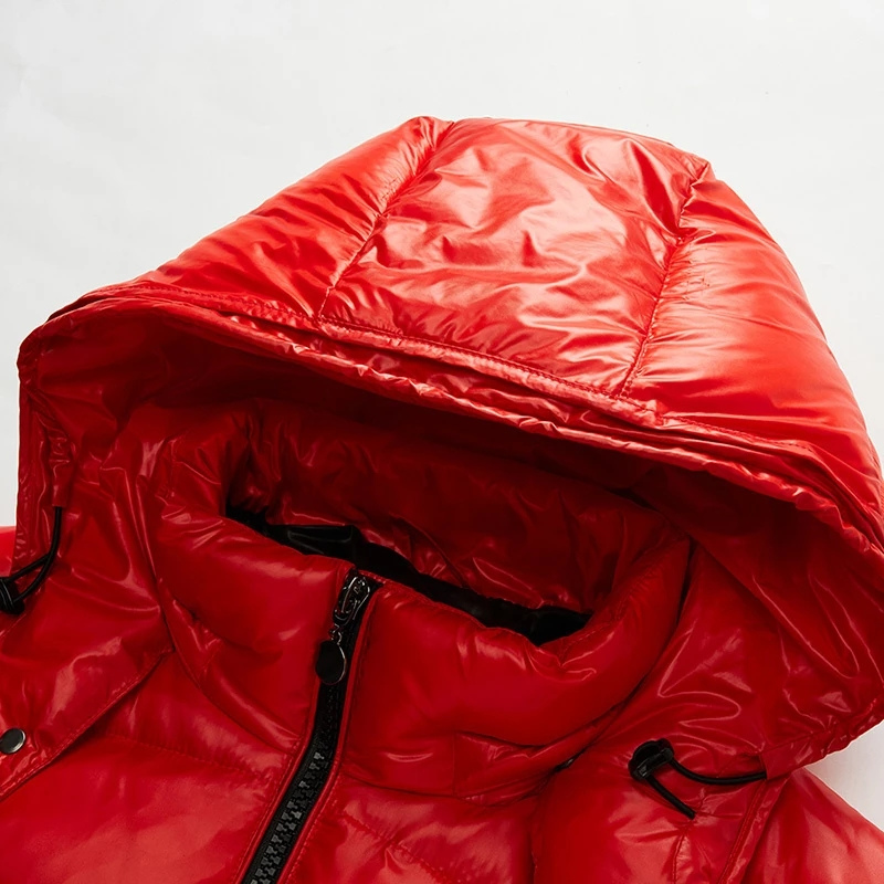 Men's Winter Hooded Puffer Jacket – Urban Warmth and Style