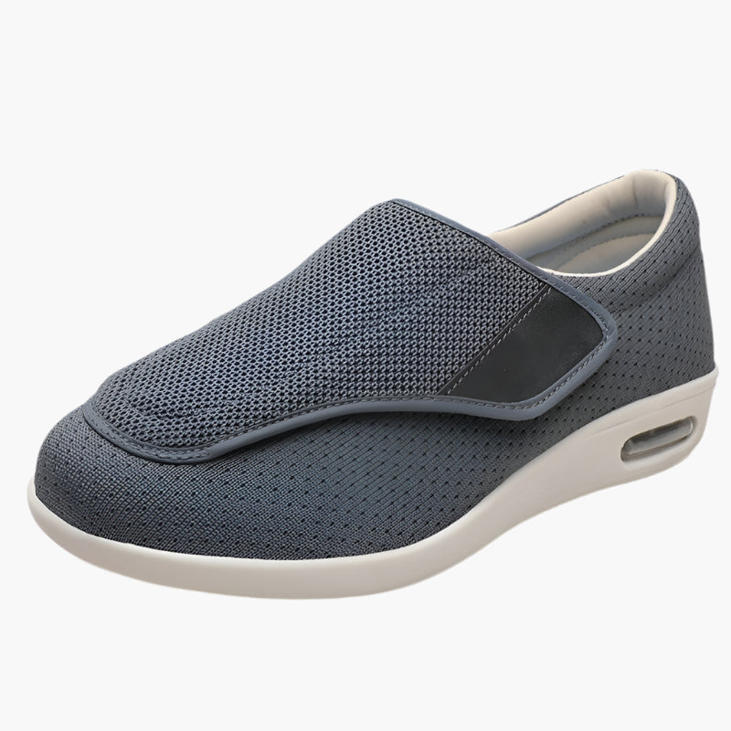 Men's Orthopedic Diabetic Comfort Shoes with Easy Hook-and-Loop Closure – Wide Fit for Swollen or Sensitive Feet