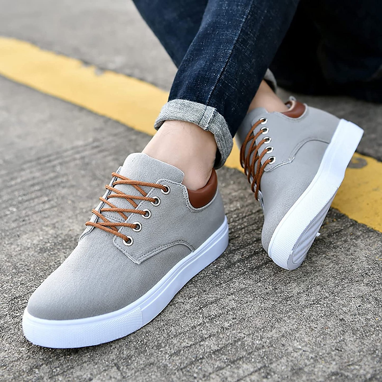 Men's Casual Urban Sneakers – Stylish Everyday Walking Shoes