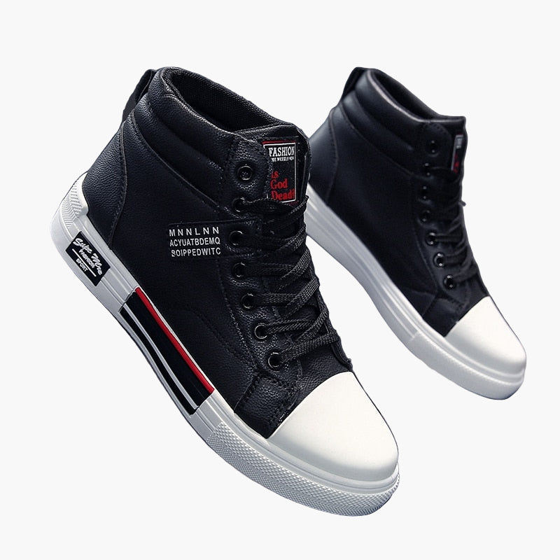 Men's High-Top Fashion Sneakers Urban Casual Street Style
