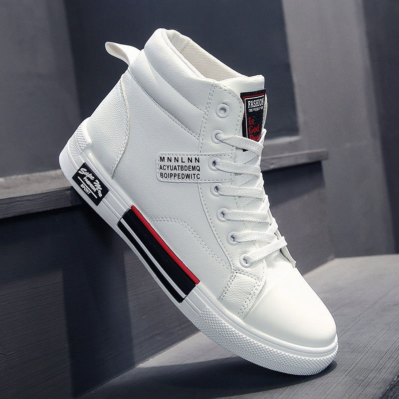 Men's High-Top Fashion Sneakers Urban Casual Street Style