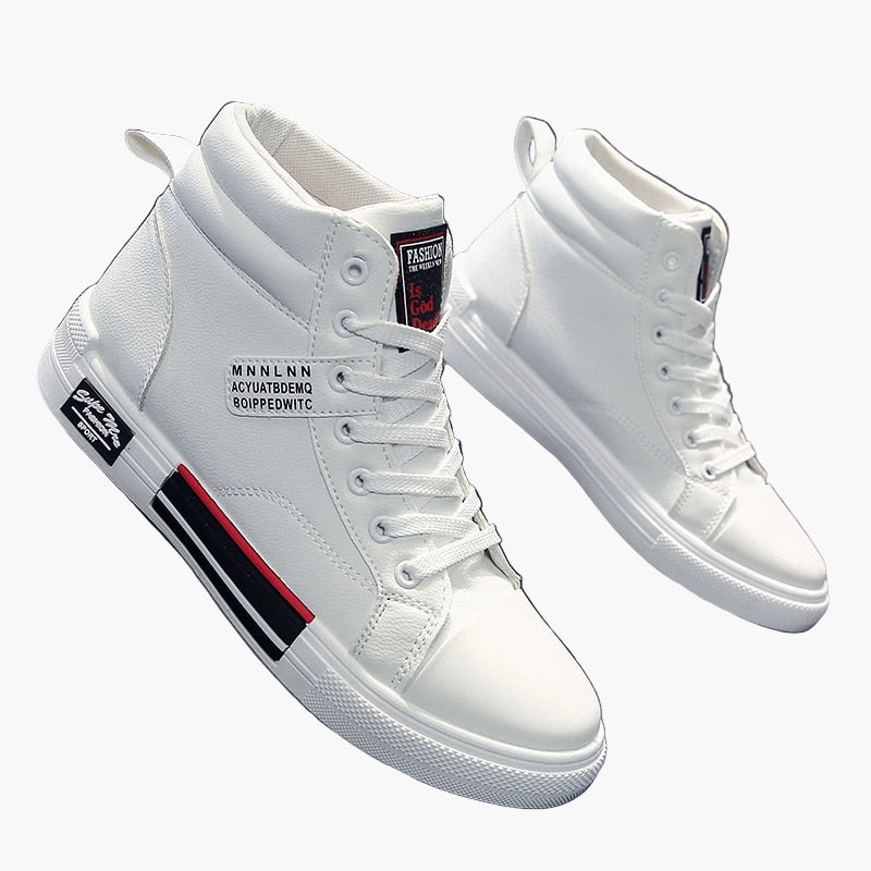 Men's High-Top Fashion Sneakers Urban Casual Street Style