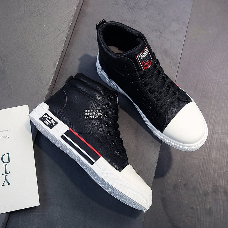 Men's High-Top Fashion Sneakers Urban Casual Street Style