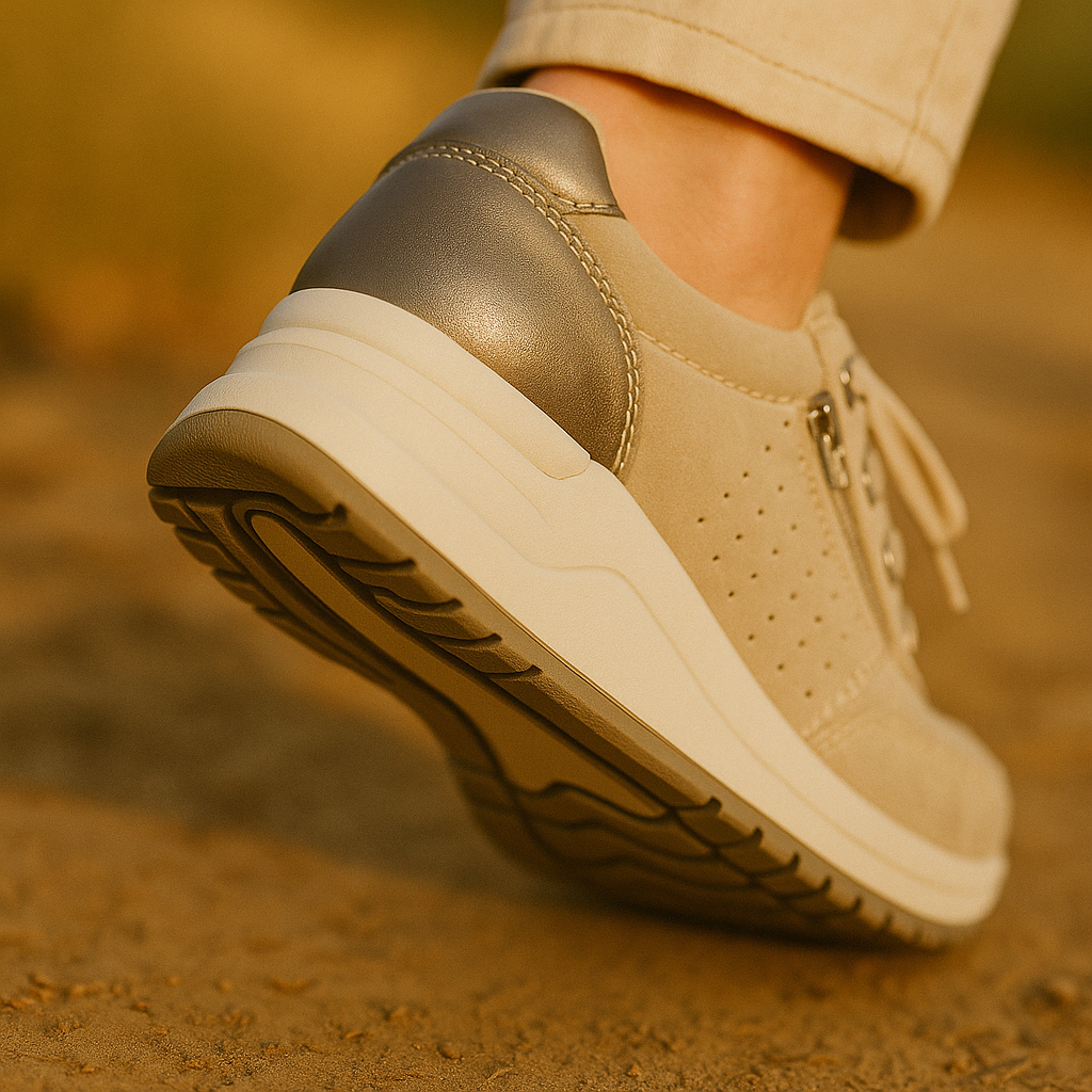 Women's Orthopedic Comfort Sneakers - Supportive Casual Walking Shoes