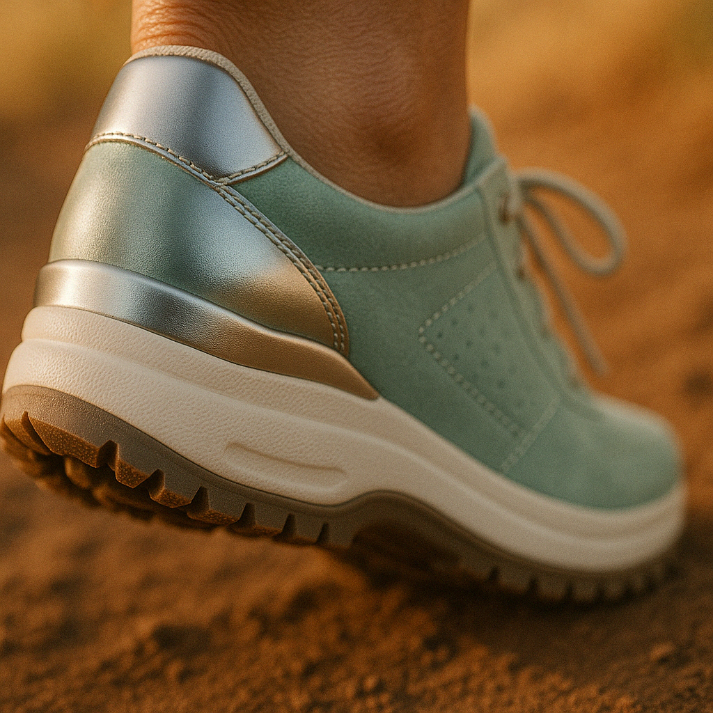 Women's Orthopedic Comfort Sneakers - Supportive Casual Walking Shoes