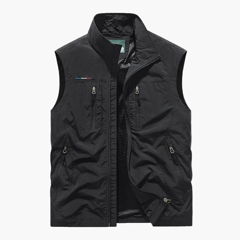 Men's Outdoor Utility Vest Sleeveless Travel and Adventure Style