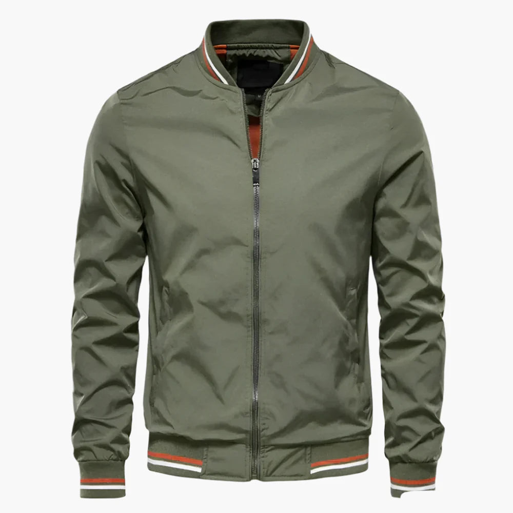 Men's Classic Sport Bomber Jacket – Stylish Everyday Lightweight Outerwear