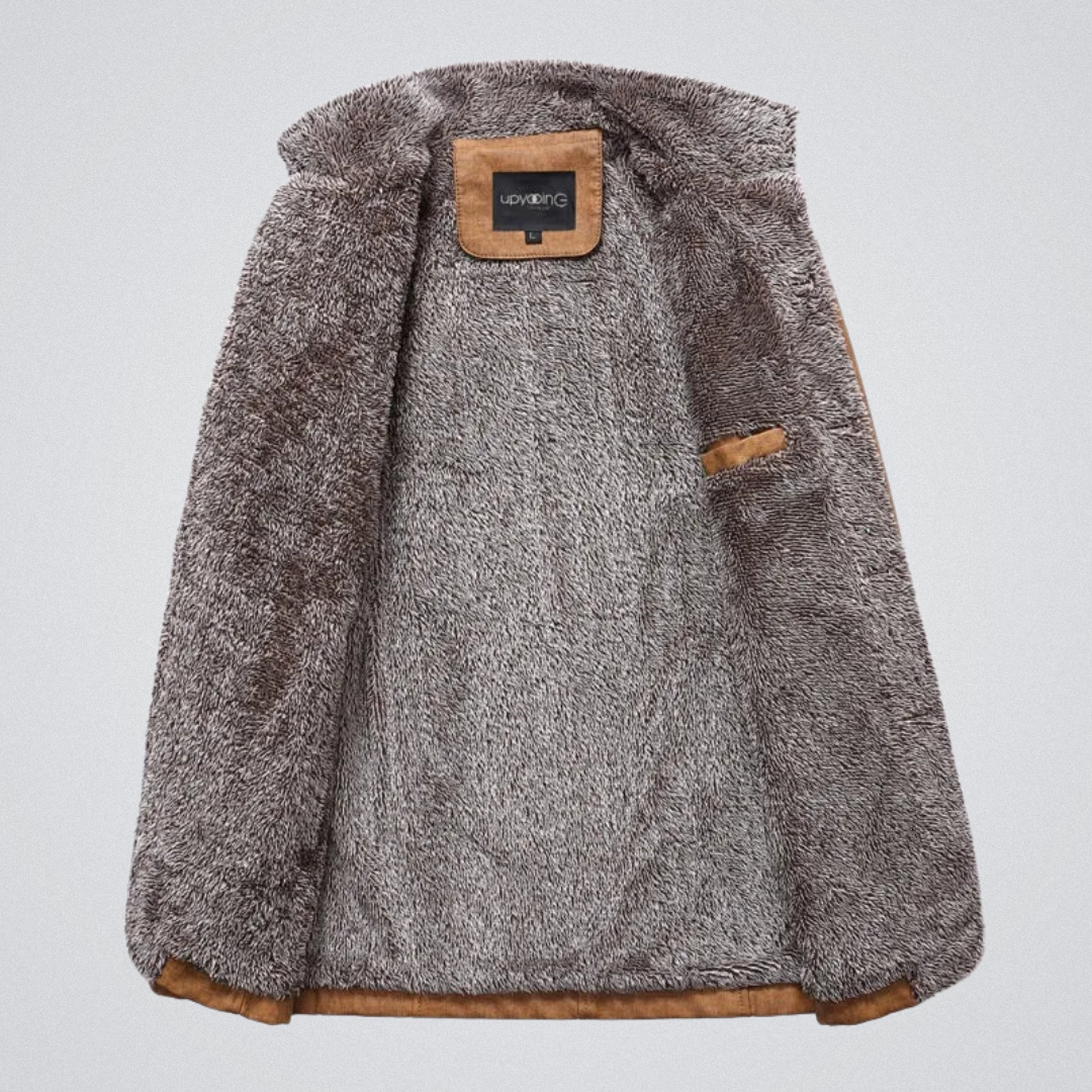 Men's Winter Parka Jacket with Faux Fur Lining – Urban Style, Warmth for Cold Weather