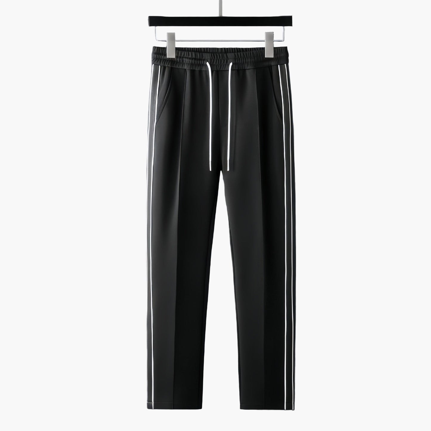 Men's Athletic Tracksuit Set – Modern Sporty Style with Zip Jacket and Training Pants