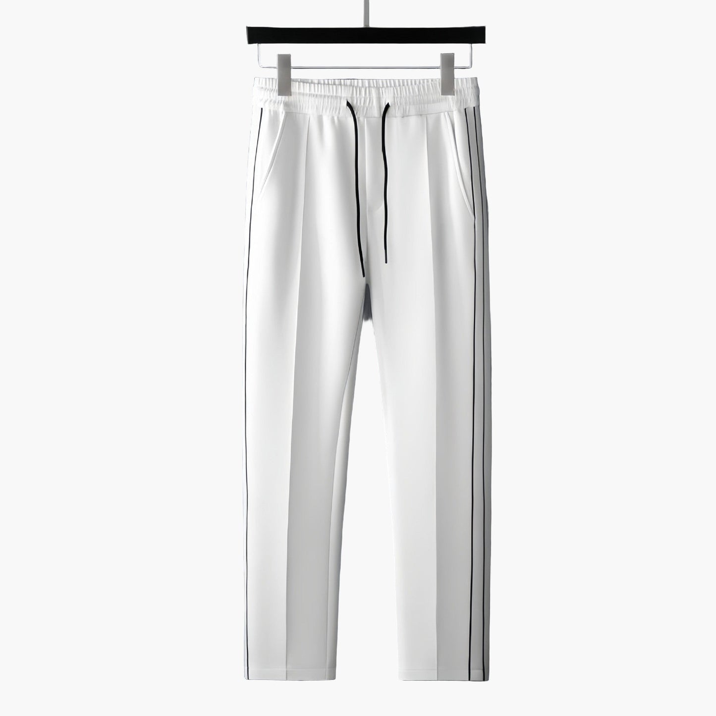 Men's Athletic Tracksuit Set – Modern Sporty Style with Zip Jacket and Training Pants