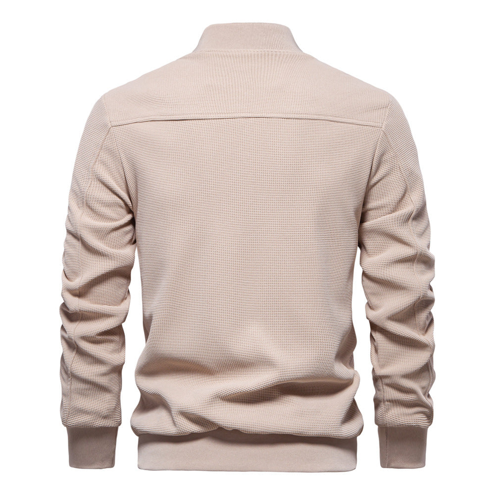 Men's Modern Bomber Jacket Stylish Lightweight Everyday Casual Wear