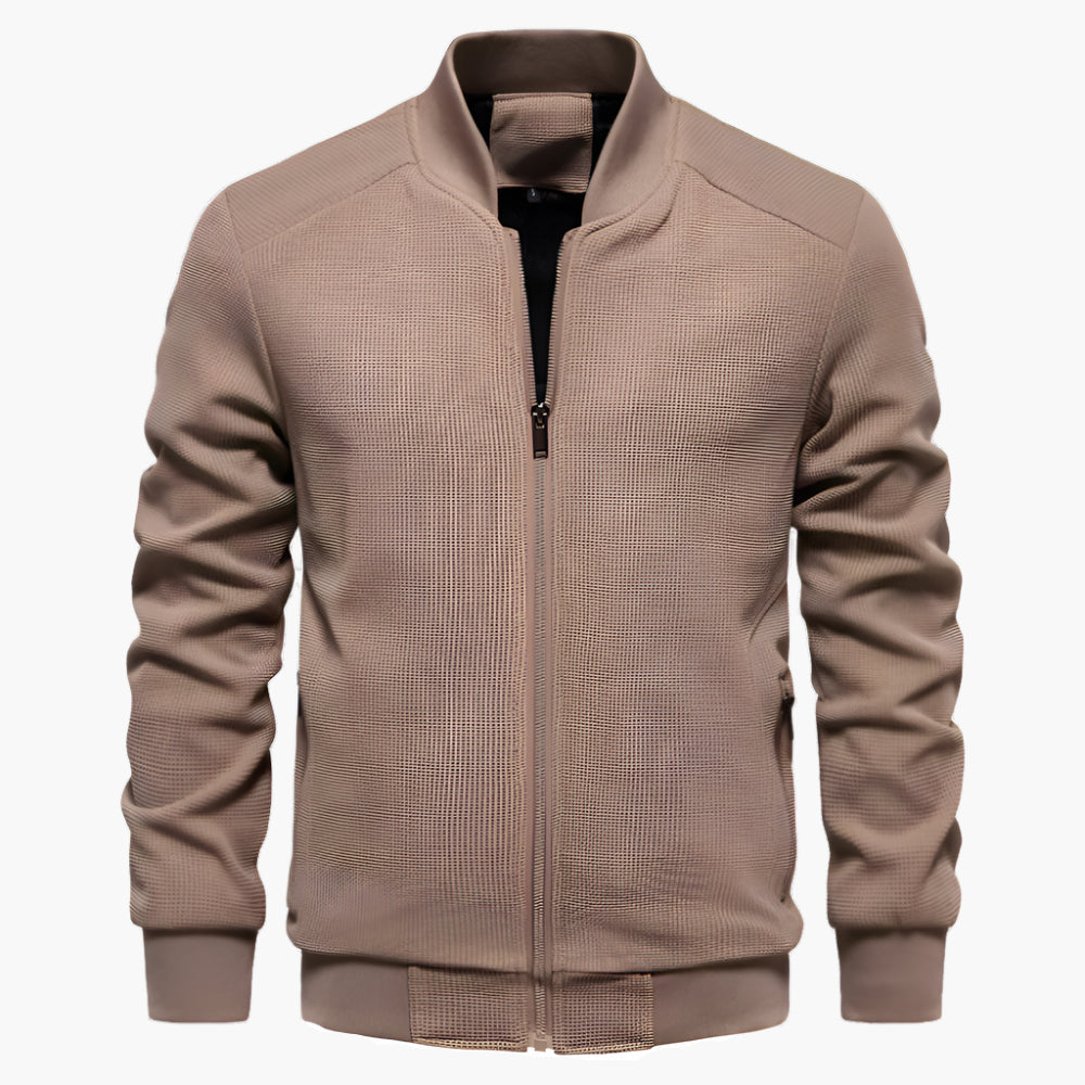 Men's Modern Bomber Jacket Stylish Lightweight Everyday Casual Wear
