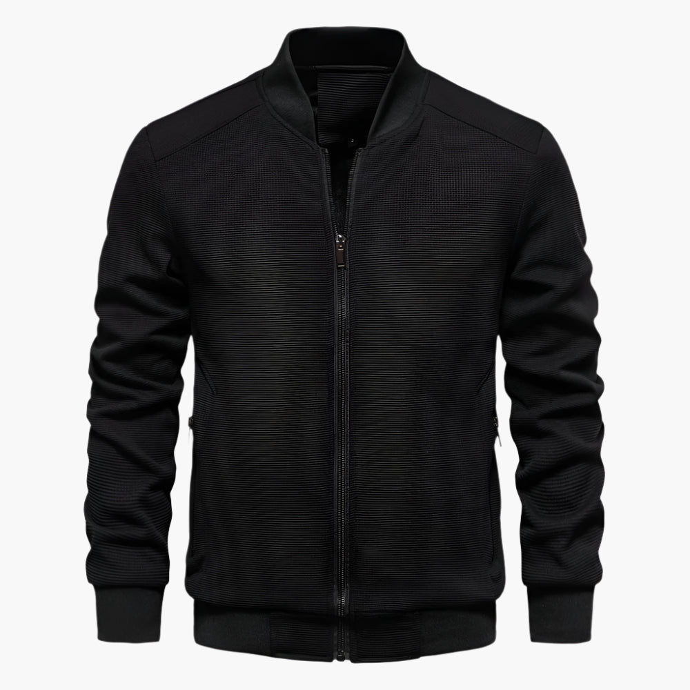 Men's Modern Bomber Jacket Stylish Lightweight Everyday Casual Wear
